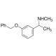 N-[1-(3′-Benzyloxyphenyl)ethyl]-N-methylamine (CAS 123926-66-9) - chemical structure image