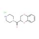 N-(1,4-Benzodioxan-2-carbonyl)piperazine hydrochloride (CAS 70918-74-0) - chemical structure image