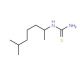 N-(1,5-dimethylhexyl)thiourea - chemical structure image