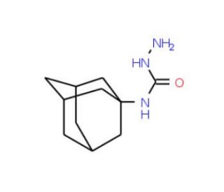 N-(1-adamantyl)hydrazinecarboxamide (CAS 26496-36-6) - chemical structure image