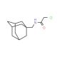 N-(1-adamantylmethyl)-2-chloroacetamide (CAS 81099-48-1) - chemical structure image