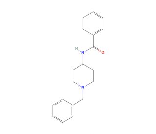 N-(1-Benzyl-4-piperidinyl)benzamide(Indoramin Impurity) (CAS 971-34-6) - chemical structure image