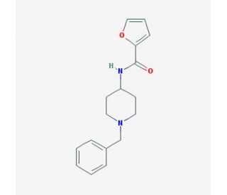 N-(1-benzylpiperidin-4-yl)-2-furamide - chemical structure image