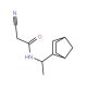 N-(1-Bicyclo[2.2.1]hept-2-ylethyl)-2-cyanoacetamide - chemical structure image