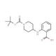 N-(1-Boc-piperidin-4-yl)-2-aminobenzoic acid (CAS 882847-11-2) - chemical structure image