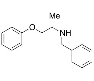N-(1-Methyl-2-phenoxyethyl)benzylamine - chemical structure image