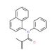 N-(1-Naphthyl)-N-phenylmethacrylamide (CAS 141029-31-4) - chemical structure image