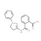 N-(1-Phenyl-4,5-dihydro-1H-pyrazol-3-yl)-phthalamic acid (CAS 304661-57-2) - chemical structure image