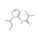 N-(1-sec-butyl-1H-pyrazol-5-yl)-2-chloropropanamide - chemical structure image