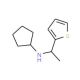 N-(1-Thien-2-ylethyl)cyclopentanamine - chemical structure image