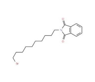 N-(10-Bromodecyl)phthalimide (CAS 24566-80-1) - chemical structure image