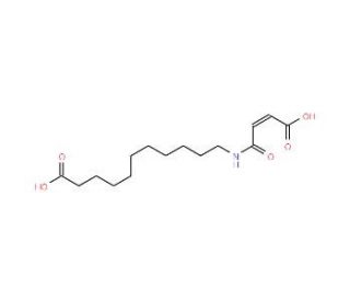 N-(10-Carboxydecanyl)maleamideic Acid (CAS 57079-16-0) - chemical structure image