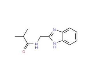 N-(1H-benzimidazol-2-ylmethyl)-2-methylpropanamide - chemical structure image
