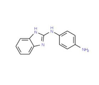 N-(1H-Benzoimidazol-2-yl)-benzene-1,4-diamine - chemical structure image
