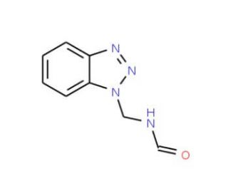 N-(1H-Benzotriazol-1-ylmethyl)formamide (CAS 87022-36-4) - chemical structure image