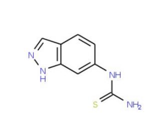 N-(1H-Indazol-6-yl)thiourea (CAS 99055-55-7) - chemical structure image