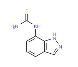 N-(1H-Indazol-7-yl)thiourea - chemical structure image