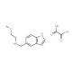 N-(1H-Indol-5-ylmethyl)-N-(2-methoxyethyl)amineoxalate - chemical structure image