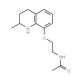N-{2-[(2-methyl-1,2,3,4-tetrahydroquinolin-8-yl)oxy]ethyl}acetamide - chemical structure image