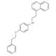 N-[2-(1-Naphthyl)ethyl]-4-(phenethyloxy)aniline - chemical structure image