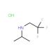 N-(2,2,2-trifluoroethyl)propan-2-amine hydrochloride - chemical structure image