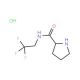 N-(2,2,2-trifluoroethyl)pyrrolidine-2-carboxamide hydrochloride - chemical structure image