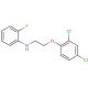 N-[2-(2,4-Dichlorophenoxy)ethyl]-2-fluoroaniline - chemical structure image
