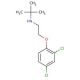 N-[2-(2,4-Dichlorophenoxy)ethyl]-2-methyl-2-propanamine - chemical structure image