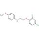 N-[2-(2,4-Dichlorophenoxy)ethyl]-4-methoxyaniline - chemical structure image