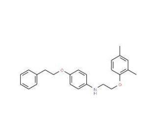 N-[2-(2,4-Dimethylphenoxy)ethyl]-4-(phenethyloxy)-aniline - chemical structure image