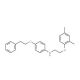 N-[2-(2,4-Dimethylphenoxy)ethyl]-4-(phenethyloxy)-aniline - chemical structure image