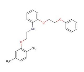 N-[2-(2,5-Dimethylphenoxy)ethyl]-2-(2-phenoxyethoxy)aniline - chemical structure image