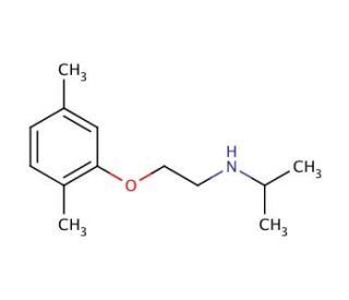N-[2-(2,5-Dimethylphenoxy)ethyl]-2-propanamine - chemical structure image
