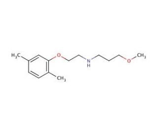 N-[2-(2,5-Dimethylphenoxy)ethyl]-3-methoxy-1-propanamine - chemical structure image