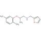 N-[2-(2,5-Dimethylphenoxy)propyl]-N-(2-furylmethyl)amine - chemical structure image