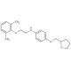 N-[2-(2,6-Dimethylphenoxy)ethyl]-4-(tetrahydro-2-furanylmethoxy)aniline (CAS 1040690-16-1) - chemical structure image