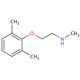 N-[2-(2,6-Dimethylphenoxy)ethyl]-N-methylamine (CAS 14573-22-9) - chemical structure image
