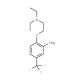 N-{2-[2-Amino-4-(trifluoromethyl)phenoxy]ethyl}-N,N-diethylamine - chemical structure image