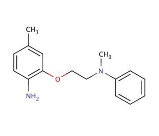 N-[2-(2-Amino-5-methylphenoxy)ethyl]-N-methyl-N-phenylamine - chemical structure image