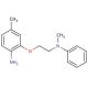 N-[2-(2-Amino-5-methylphenoxy)ethyl]-N-methyl-N-phenylamine - chemical structure image