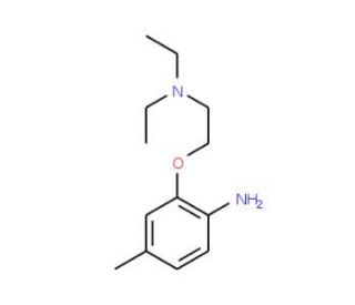 N-[2-(2-Amino-5-methylphenoxy)ethyl]-N,N-diethylamine - chemical structure image