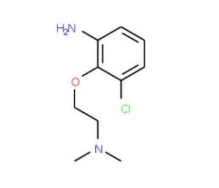 N-[2-(2-Amino-6-chlorophenoxy)ethyl]-N,N-dimethylamine - chemical structure image