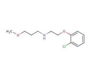 N-[2-(2-Chlorophenoxy)ethyl]-3-methoxy-1-propanamine - chemical structure image