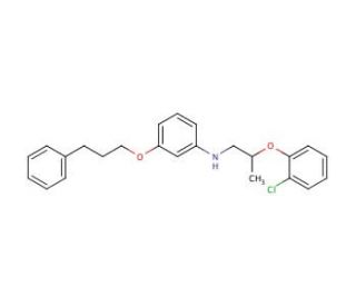 N-[2-(2-Chlorophenoxy)propyl]-3-(3-phenylpropoxy)aniline - chemical structure image