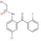N-[2-(2-Fluorophenyl)-4-chlorophenyl-2-bromoacetamide-13C1 (CAS 1189420-49-2) - chemical structure image