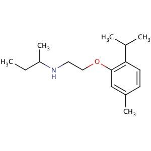 N 2 2 Isopropyl 5 Methylphenoxy Ethyl 2 Butanamine Scbt Santa Cruz Biotechnology