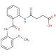 N-[2-(2-Methoxy-phenylcarbamoyl)-phenyl]-succinamic acid - chemical structure image