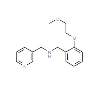 N-[2-(2-Methoxyethoxy)benzyl]-N-(3-pyridinylmethyl)amine - chemical structure image
