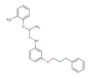 N-[2-(2-Methylphenoxy)propyl]-3-(3-phenylpropoxy)aniline - chemical structure image