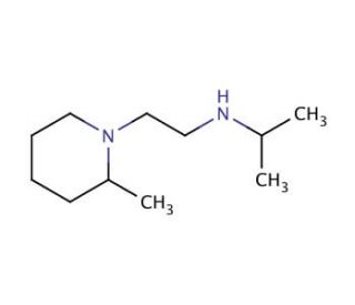N-[2-(2-Methylpiperidin-1-yl)ethyl]propan-2-amine - chemical structure image